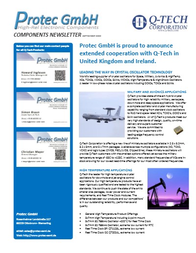 Q-Tech & Protec cooperation now also in UK & Irlenad