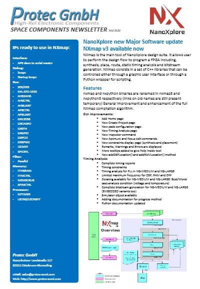 NanoXplore Major Software update with NXmap v3