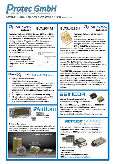Protec GmbH RadHard Summary February 2021