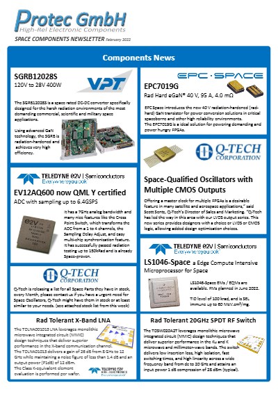 Space Componenst Newsletter #3 2022