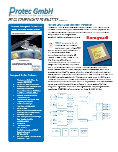 Newsletter SerDes Honeywell September 2014